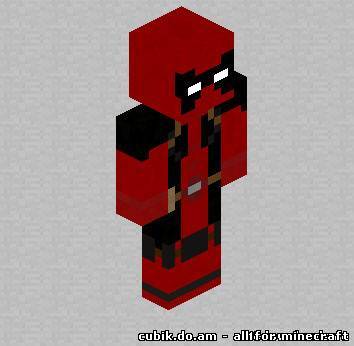 Скин Deadpool для Minecraft